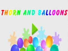 Thorn and balloons
